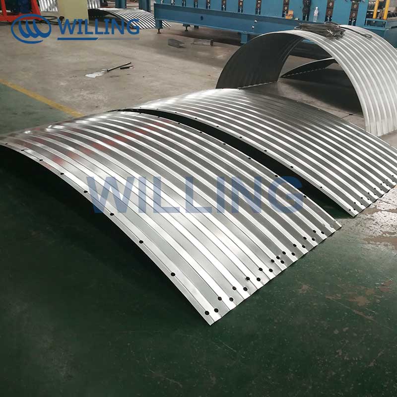 Popular new competitive price grain silo roll forming machine