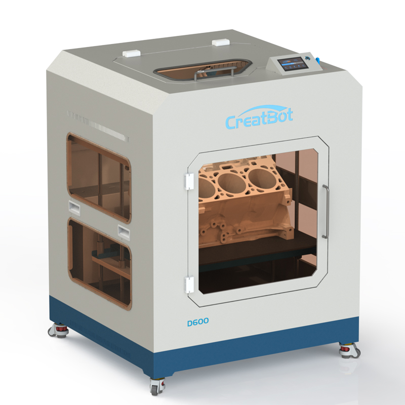 High precision print3d industrial metal frame 3d printer/fully metal 3d printer for modeling impresora 3d D600