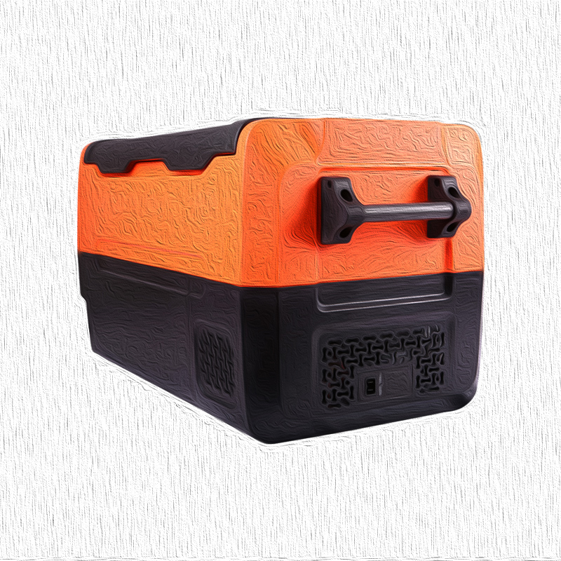 TWW45/ EA50 DC 12V/24V Car Fridge Freezer Refrigerator Battery Dual Zones APP Blueteeth Portable Car Fridge for Caravan