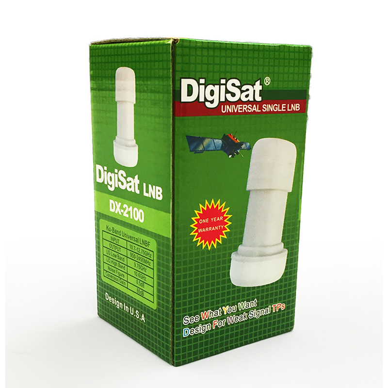 DIGISAT DX-2100 универсальный круглый lnb цифровой ku band блок с низким уровнем шума