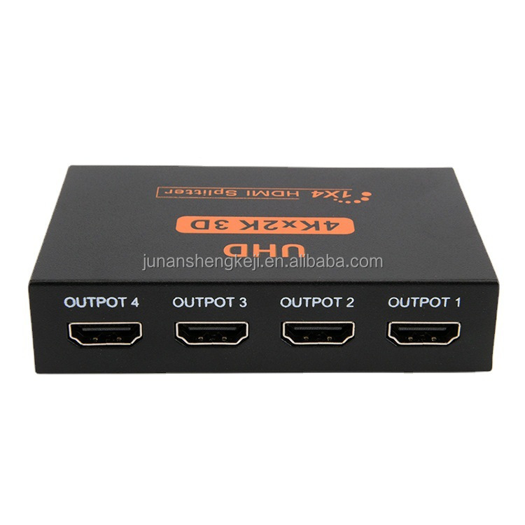 HD-MI сплиттер 1in 4 полную поддержку 3D 1080P HDTVI порт авто коммутатор