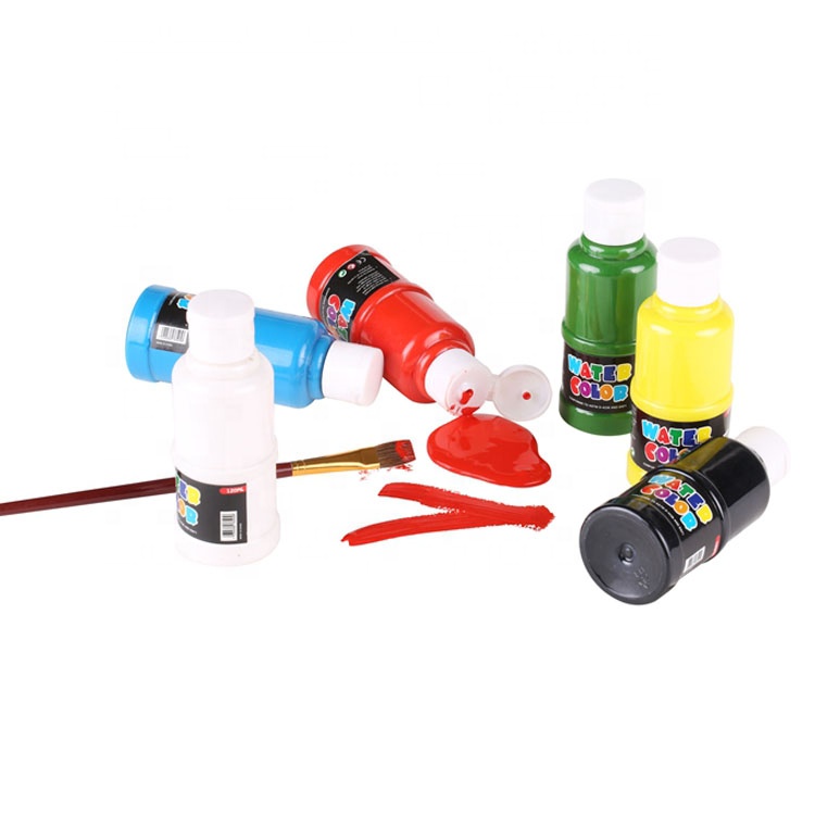 120ml non-toxic art water colour paint set for kids