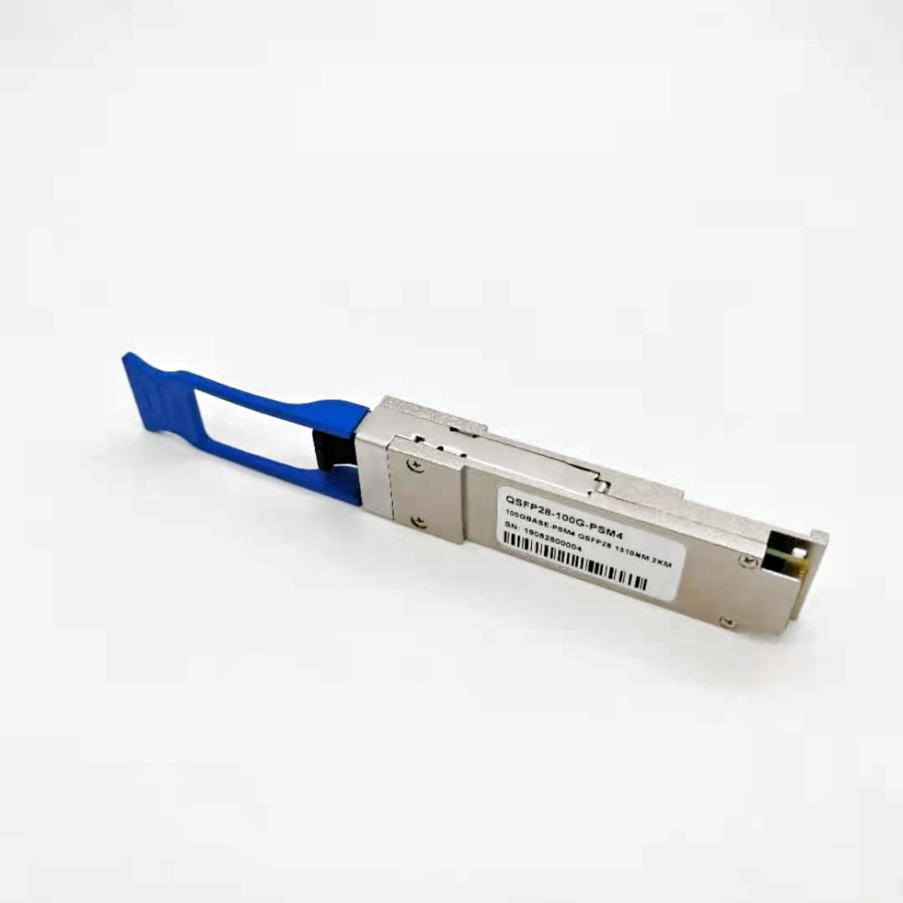 Волоконно-оптический приемопередатчик Qsfp28 100g PSM4 с температурой корпуса 0-70