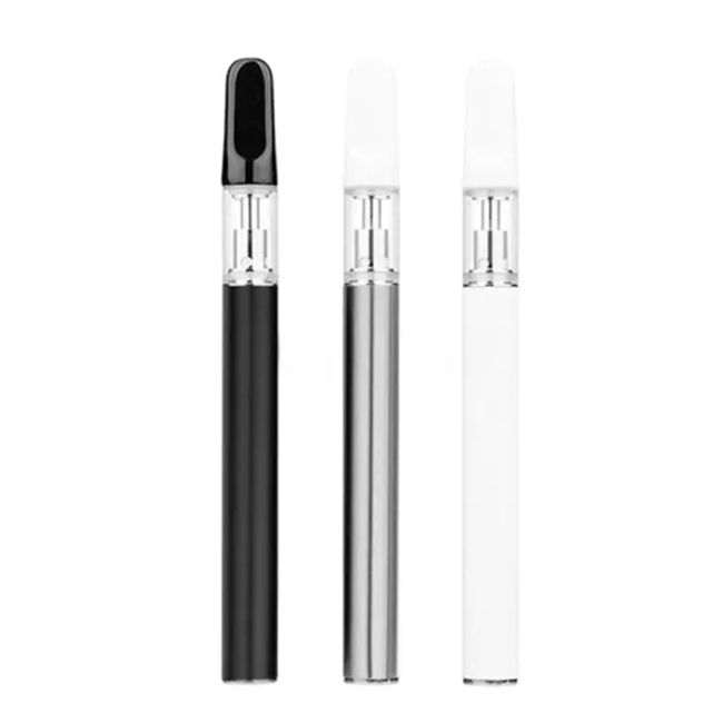 Лучшие электронные сигареты CBD, многоразовый тонкий набор, 350 мАч, 0,3 мл, 0,5 мл, светодиодный индикатор, одноразовый набор электронных сигарет для 2020