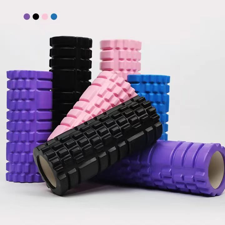 Wholesale Soft 33cm 45cm Length High Density Foot Massage Roller Yoga Form Roller Factory Pink Foam Rollers for Massage