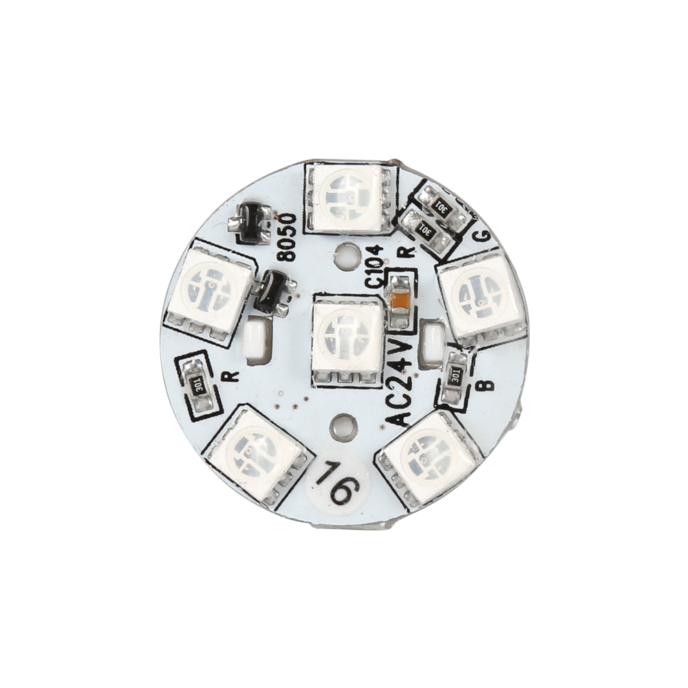 Auto-Programmable LED Pixel Lights 9LED SMD5050 E10 AC24V for Fairground Theme Park Amusement Park Lighting