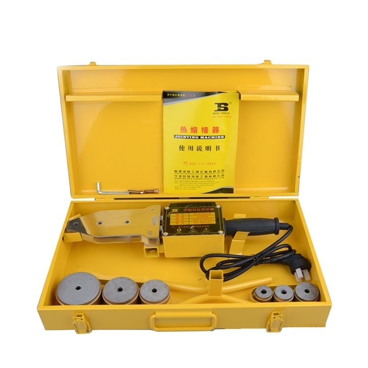 Butt Welding Machine Hot Melt PPR Pipe Heat Fusion Welding Machine Plastic Tube Welders