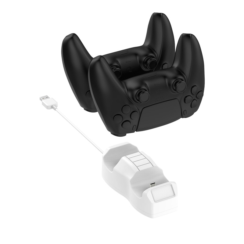 Новейший контроллер Yida PS5, Двойная док-станция USB Type C, быстрое зарядное устройство без светодиодного индикатора