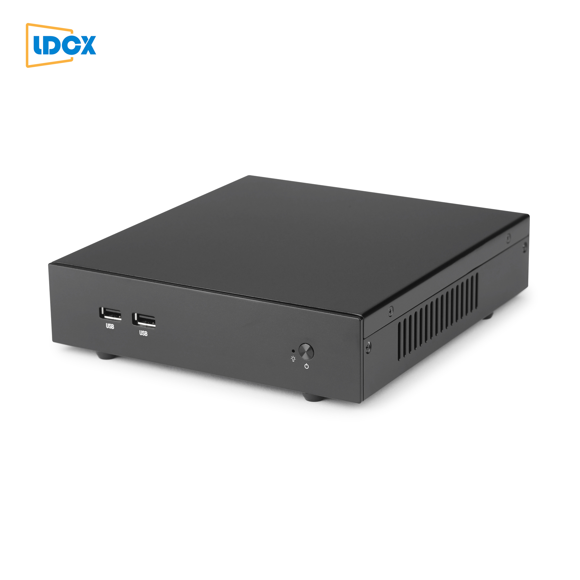 LDCX Core i5 6100u полностью алюминиевый ультратонкий 2 * DDR4 2COM 2lan мини-ПК