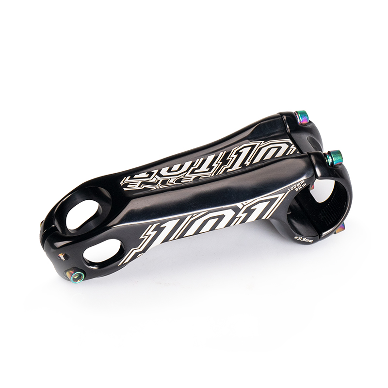 2021 hot sale High-Strength 28.6*31.8*50MM short stem handlebar Bicycle parts CNC hollow Bicycle handlebar