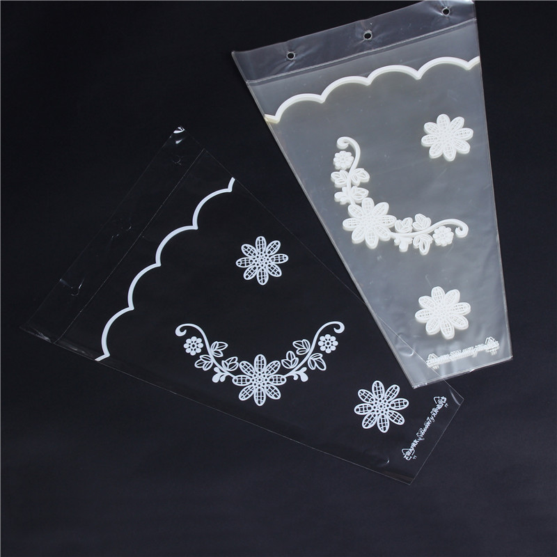 cpp printing flower packing sleeves fashion custom flower sleeve packaging