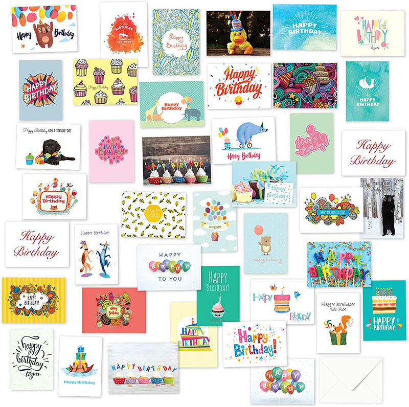 Beautiful Printed Wholesale Homemade Cute Funny Free Happy Birthday Cards