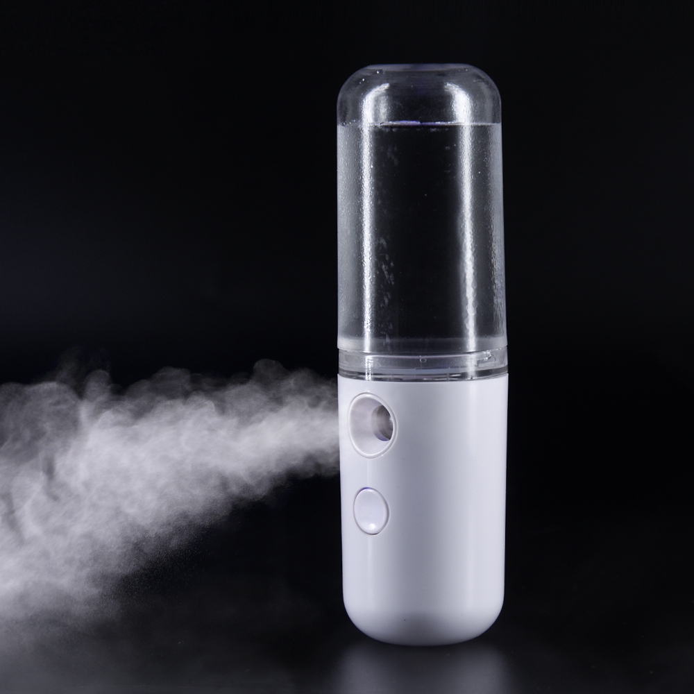 Good seal no leak big tank electrnic fine mist blower sprayer bottle nano portable face mister