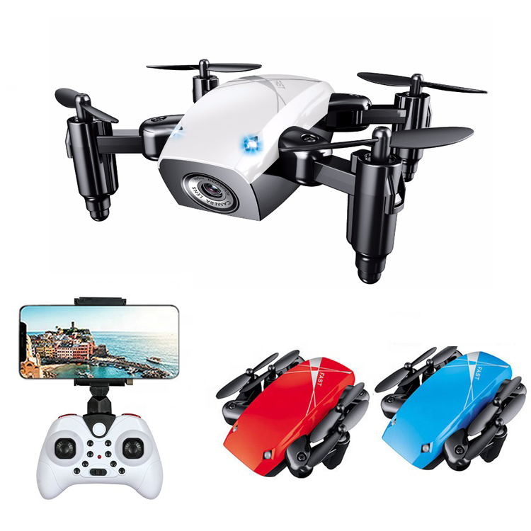 2021 S9HW маленький размер Дрон с камерой 480p Wifi игрушка мини складной Rc Квадрокоптер пульт дистанционного управления Мини Дрон
