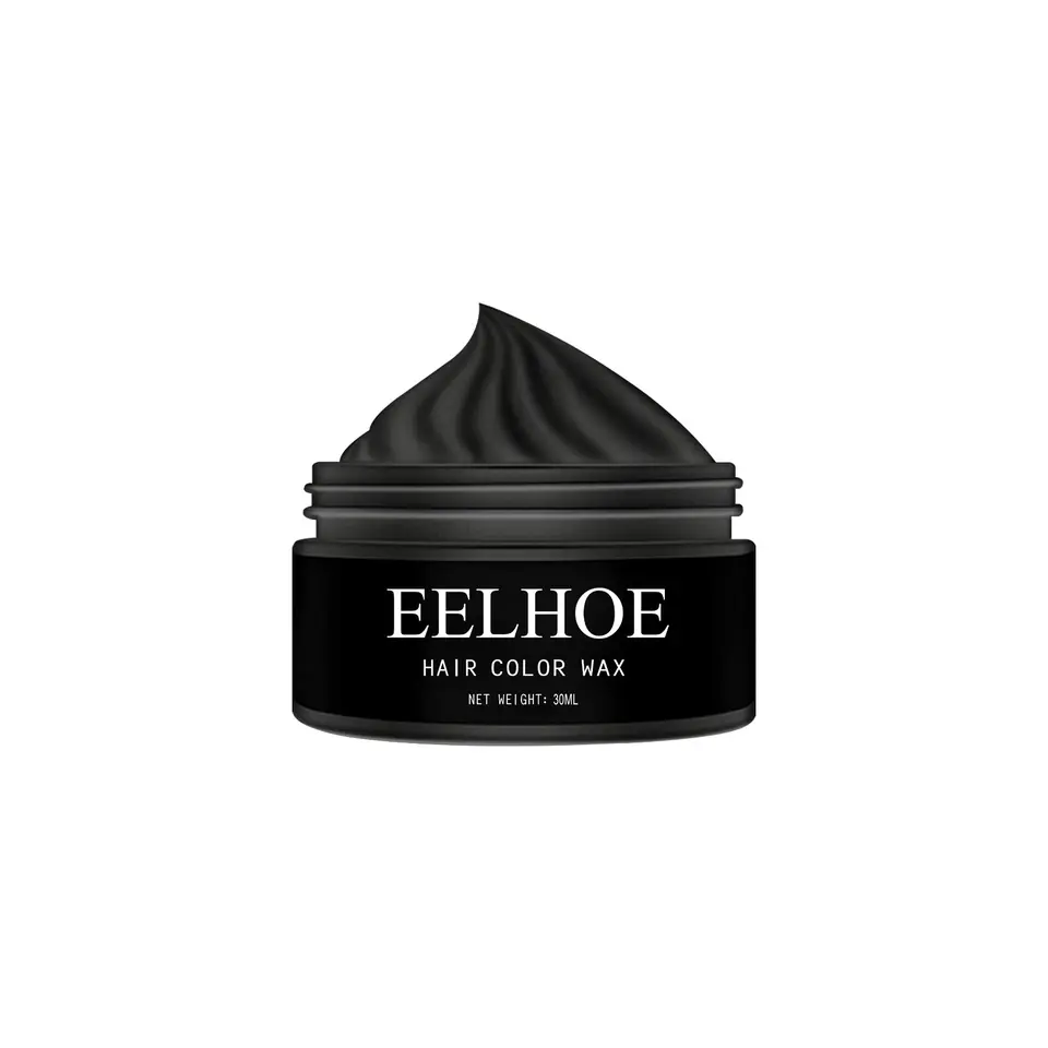 Custom Logo Brand Temporary Clay Cream Paint Wax Hair Dye Styling Party Hair Color Wax
