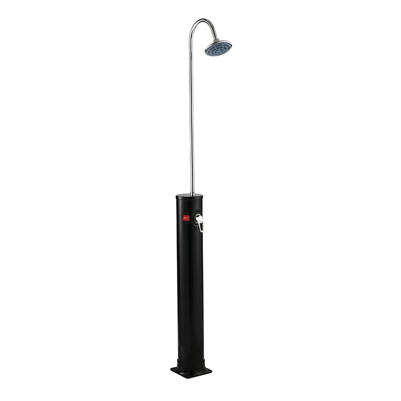BONNY Black 20L Freestanding PVC Outdoor Swimming Pool Beach Public Places Outdoor Garden Solar Shower