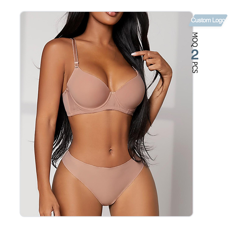 Ice Silk Underwire Bras Female Smooth Nylon Spandex Push Up Bras Drop Shipping 1 Pcs Comfortable 32-38 B Cup Seamless Womens Bra