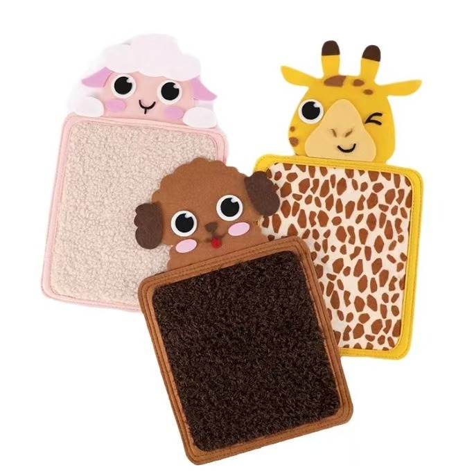 New Sensory Mini Mats for Kids, Animal Sensory Tiles Sensory Pads, Animal Sensory Tiles Sensory Pads for Autistic Children