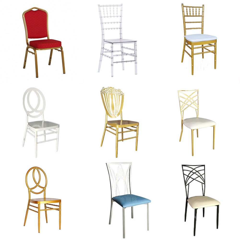Cheap Price Pp Modern Dining Restaurant cross back acrylic wedding banquet hotel chair