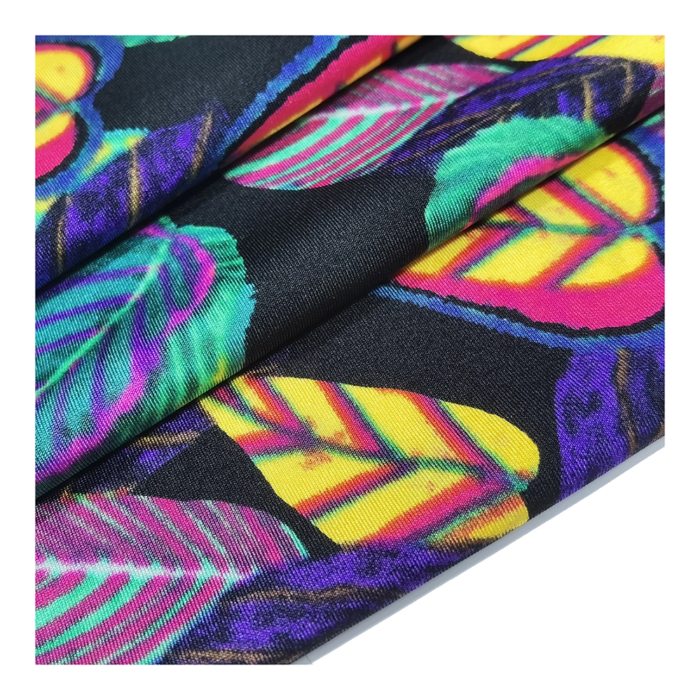 China Suppliers Spandex Nylon Swimwear Underwear Plain 4 Way Stretch Fabric