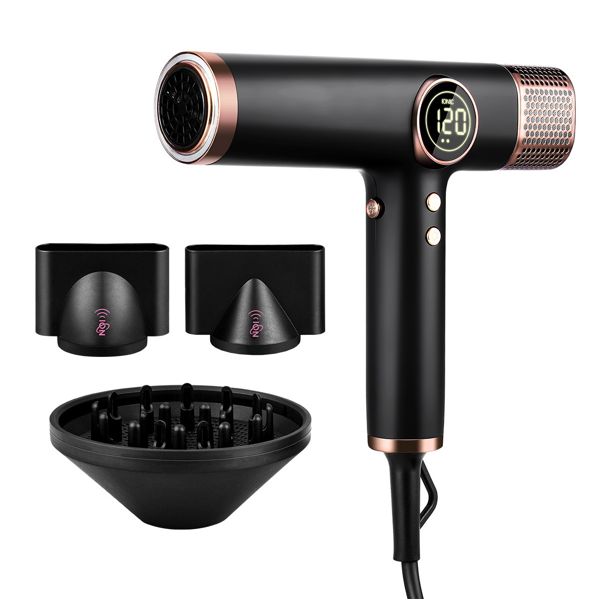 Professional 1800W BLDC Brushless Ionic Hair Dryer High Speed 10X UltraLight 110000rpm Best Blow Dryer 4C Hair Hot Heat Settings