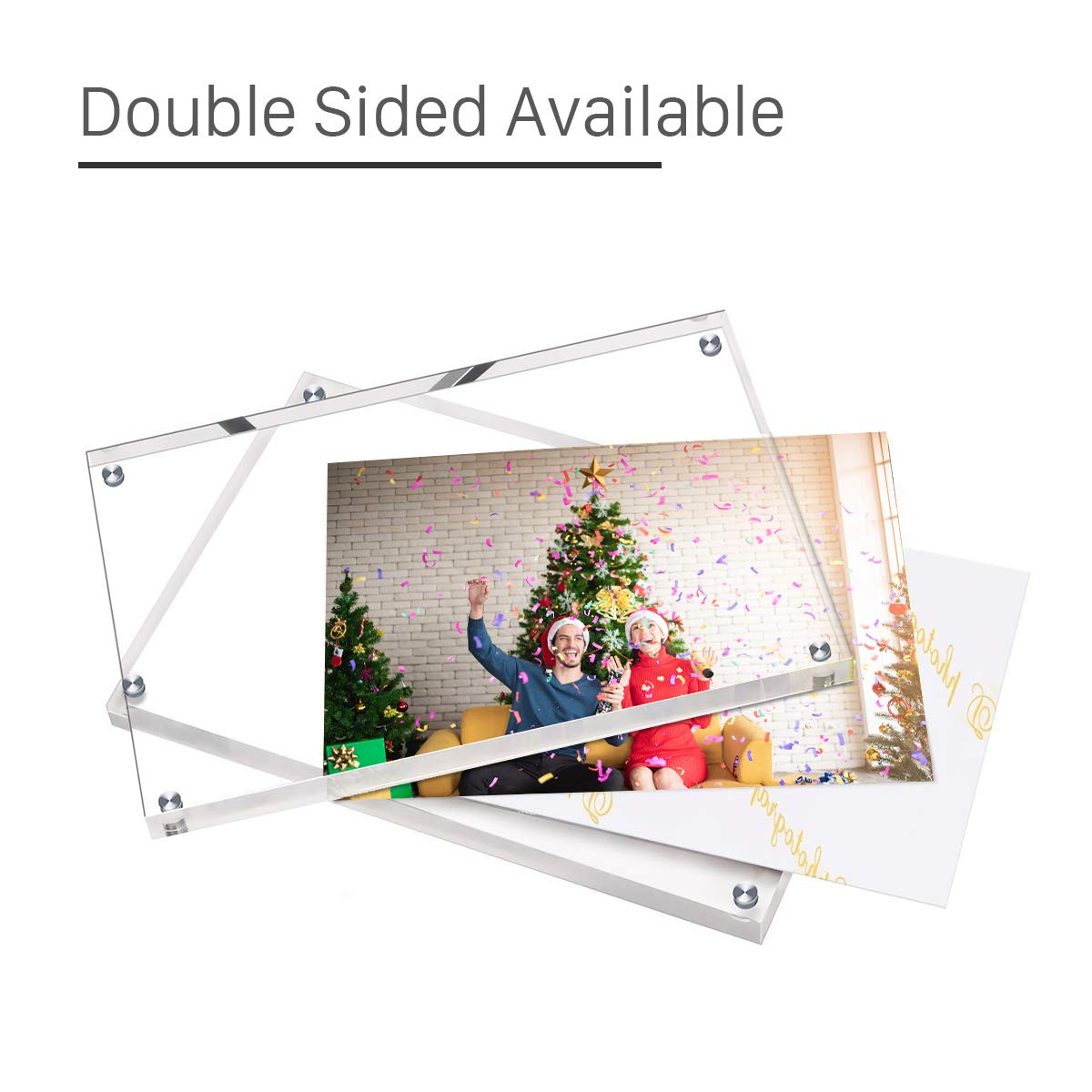 Hot Sale Transparent Arcrylic Photo Frame For Living Room