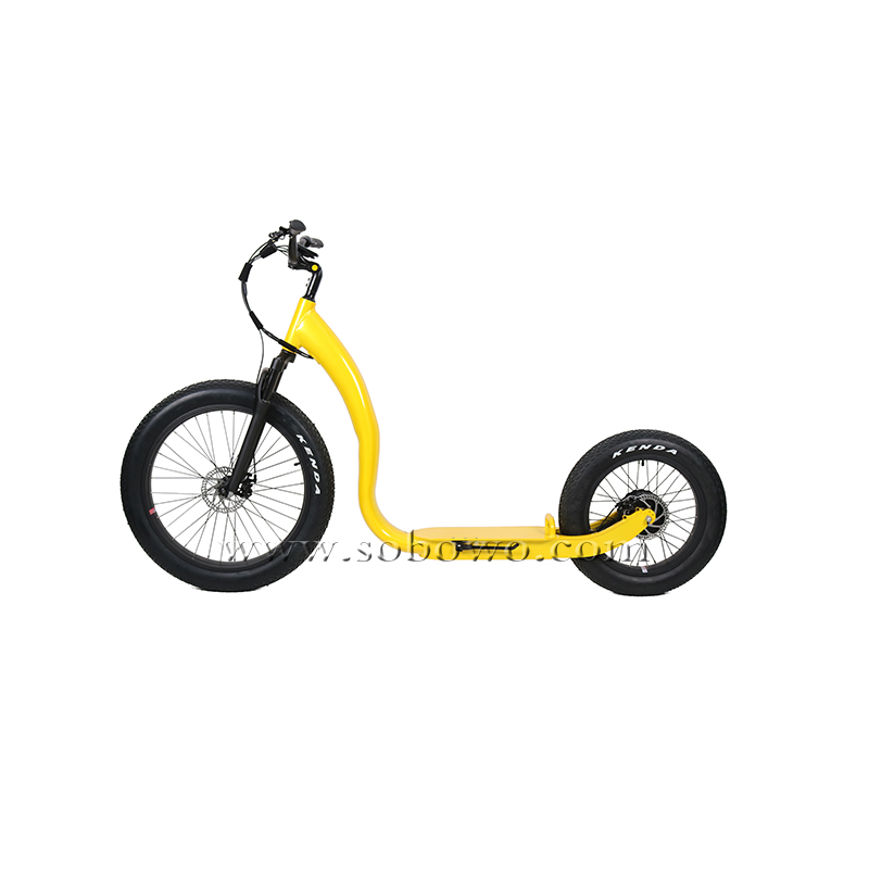 China Price Powerfu Electrico Fat Tire E Scooter Electro Big Wheel Kick Electric Scooter