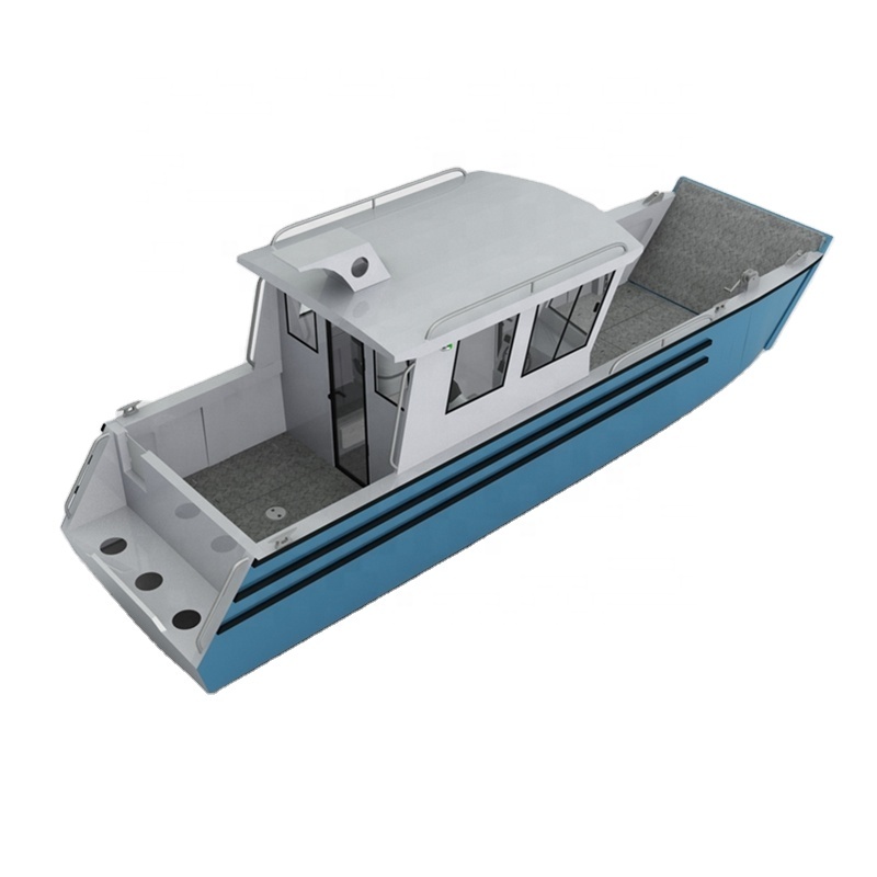 Speed 8M 26FT aluminum landing craft new cruiser working boats for 7-8 person