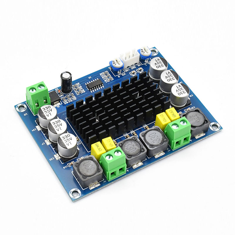 Echiptec XH-M543 2*120W TPA3116D2 двухканальный стерео высокой мощности цифровой аудио Плата усилителя мощности