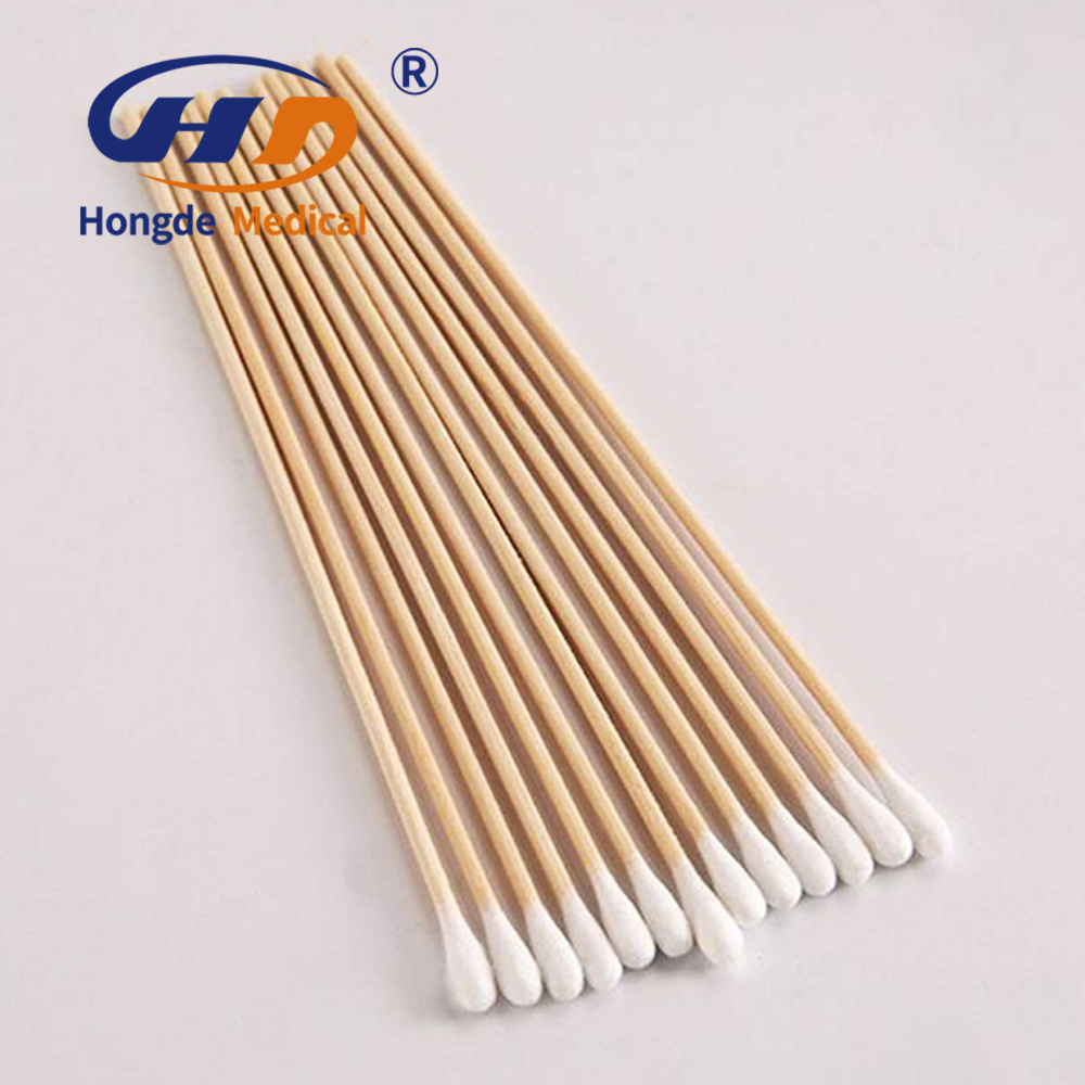 High quality cotton buds Wooden Stick/plastic stick /bamboo stick dental use makeup cleaning or remove sterile Cotton Buds swabs