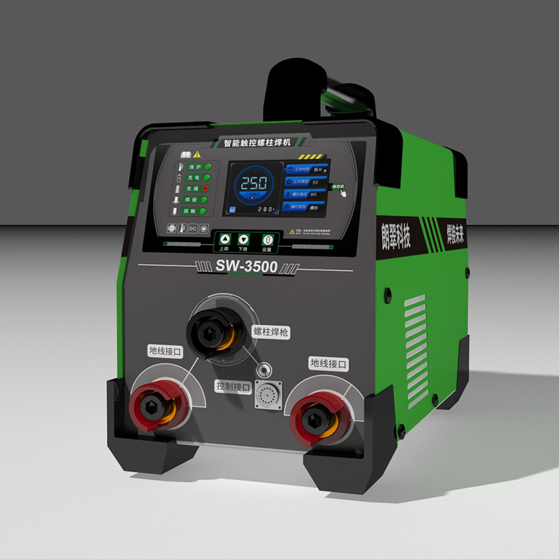 SW3500Intelligent Touch Screen Stud Welder Energy storage stud welder