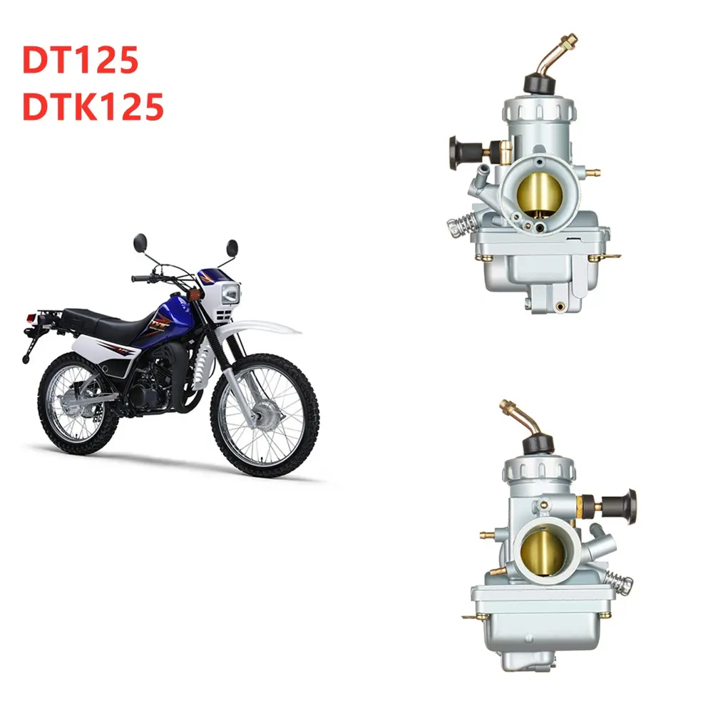 DT125 Carburetor For Yamaha Motorcycle Dirt Bike 27MM DT 125 Parts DTK125