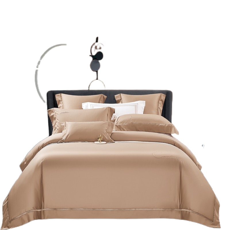 Hotel cloth product solid color Inn B & B hotel apartment pure cotton duvet cover bedding one-piece duvet cover