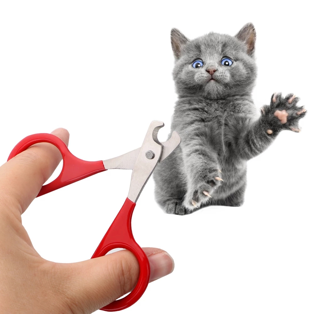 Customized Stainless Steel Pet Cat Dog Grooming Nail Clippers Trimmer Scissors Cutter