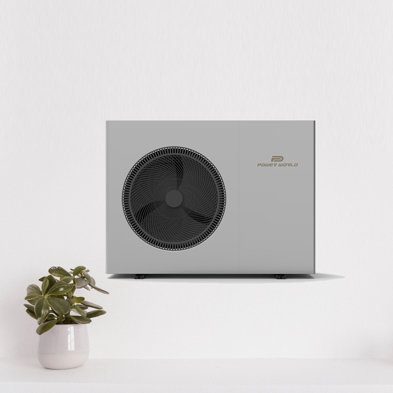 Power World EVI DC инвертор, воздушный водяной тепловой насос, воздушный тепловой насос R32, моноблок для отопления и охлаждения теплового насоса