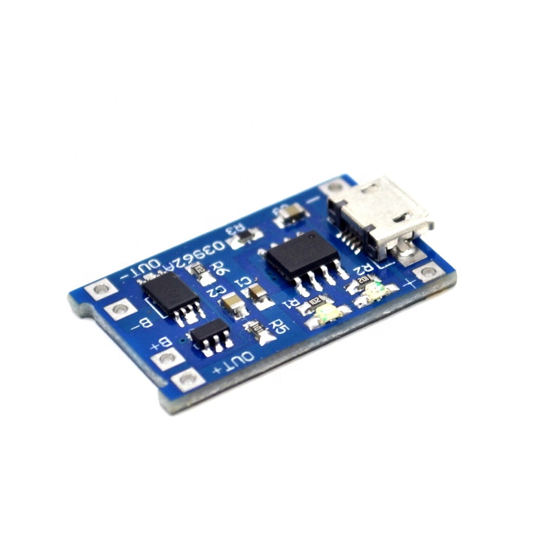 Микро USB 5V 1A 18650 TP4056 модуль зарядного устройства для литиевых батарей зарядная плата