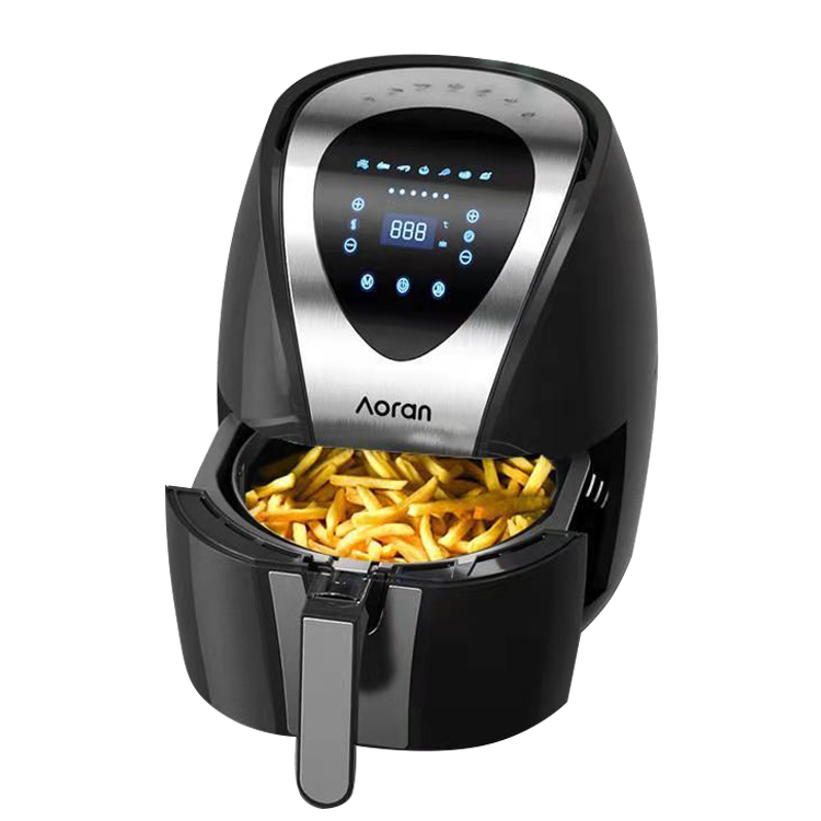 Small footprint large capacity air fryer Integrated air fryer touch screen air fryer