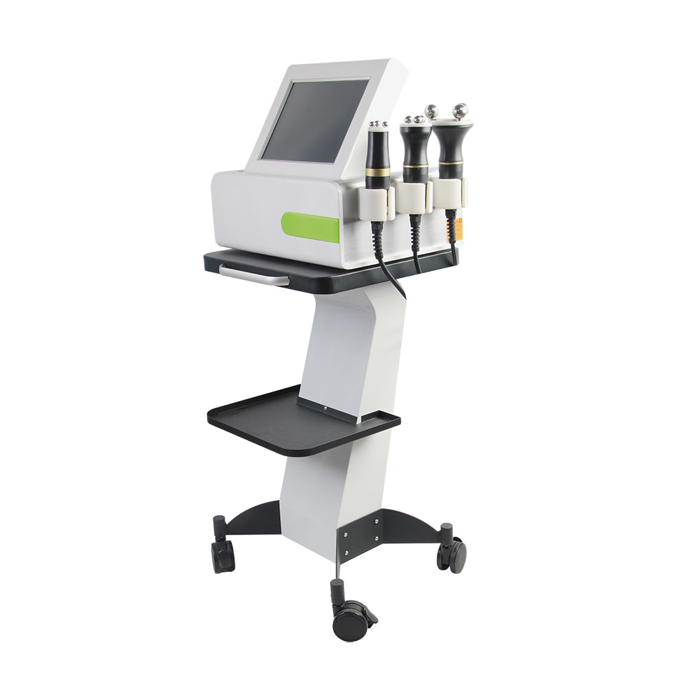 Hot sale spa use store hydra machine Double Layer Beauty Trolley Rolling Cart in Salon furniture