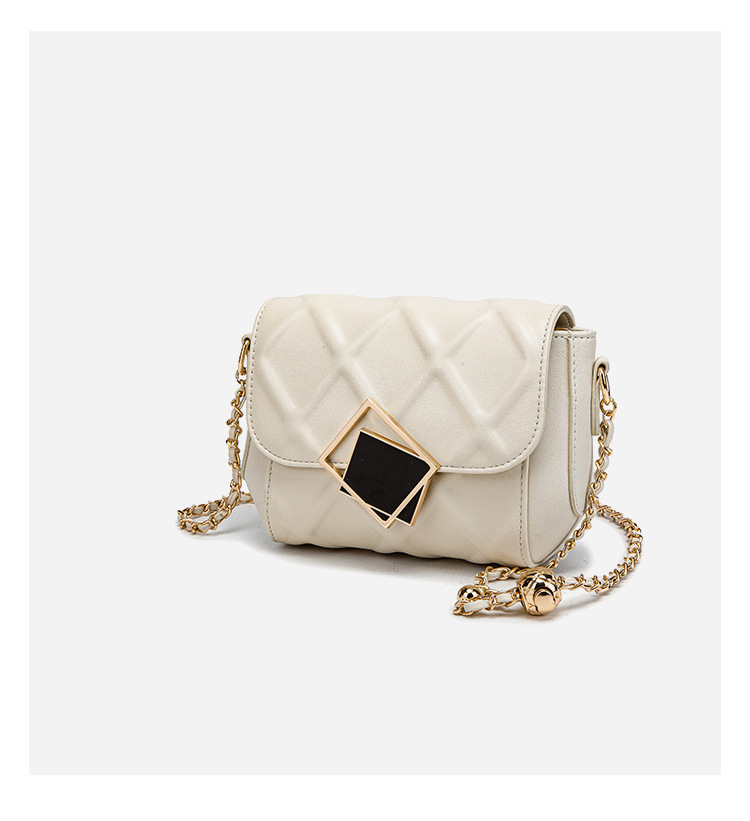 fashion small golden ball chain women side mini fashion leather shoulder luxury bags