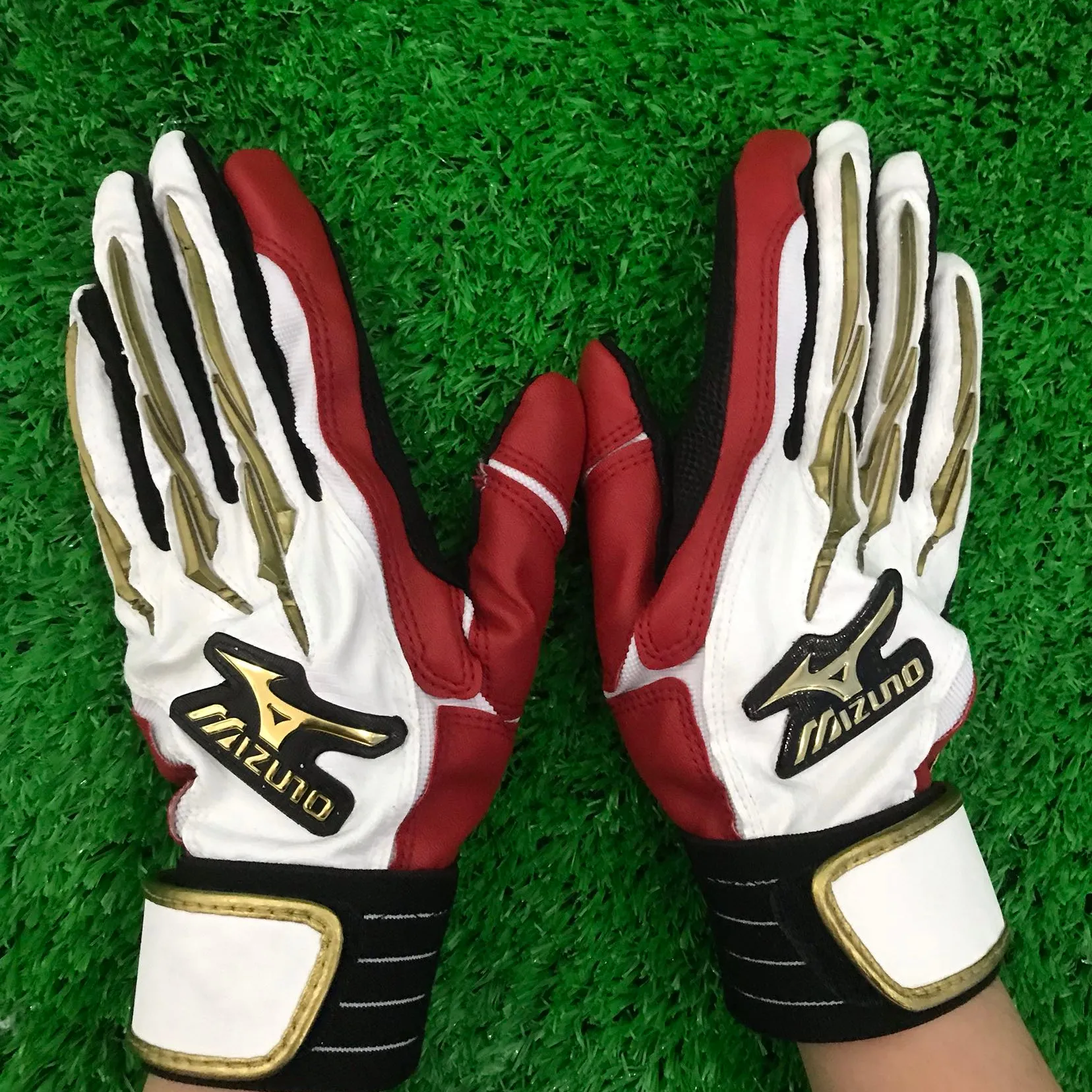 DL Custom Baseball Gloves Sheepskin Batting Gloves Support Custom ( 1 Pair)