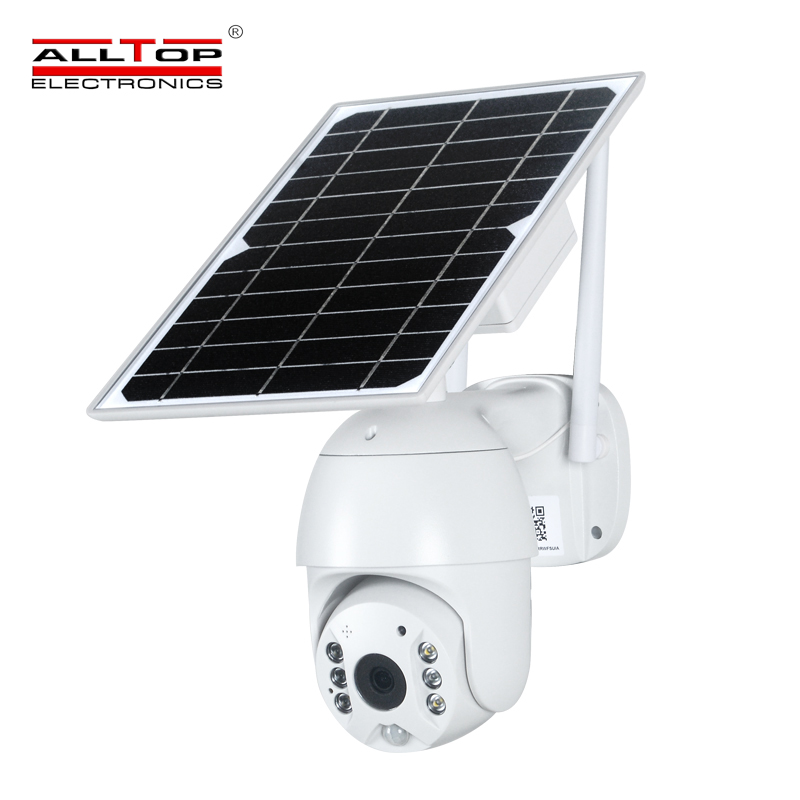 ALLTOP новый продукт 4G HD Солнечная IP-камера безопасности, wifi Солнечная камера со светодиодным освещением