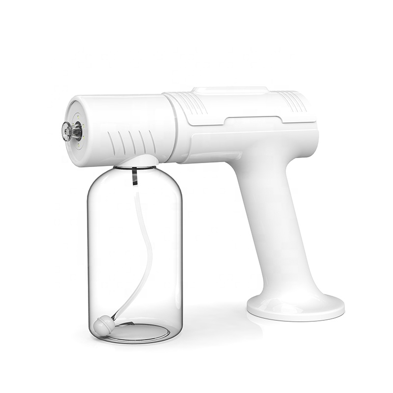 Wireless High pressure spray gun sanitizing blue ray nano disinfectant spray gun for sterilization