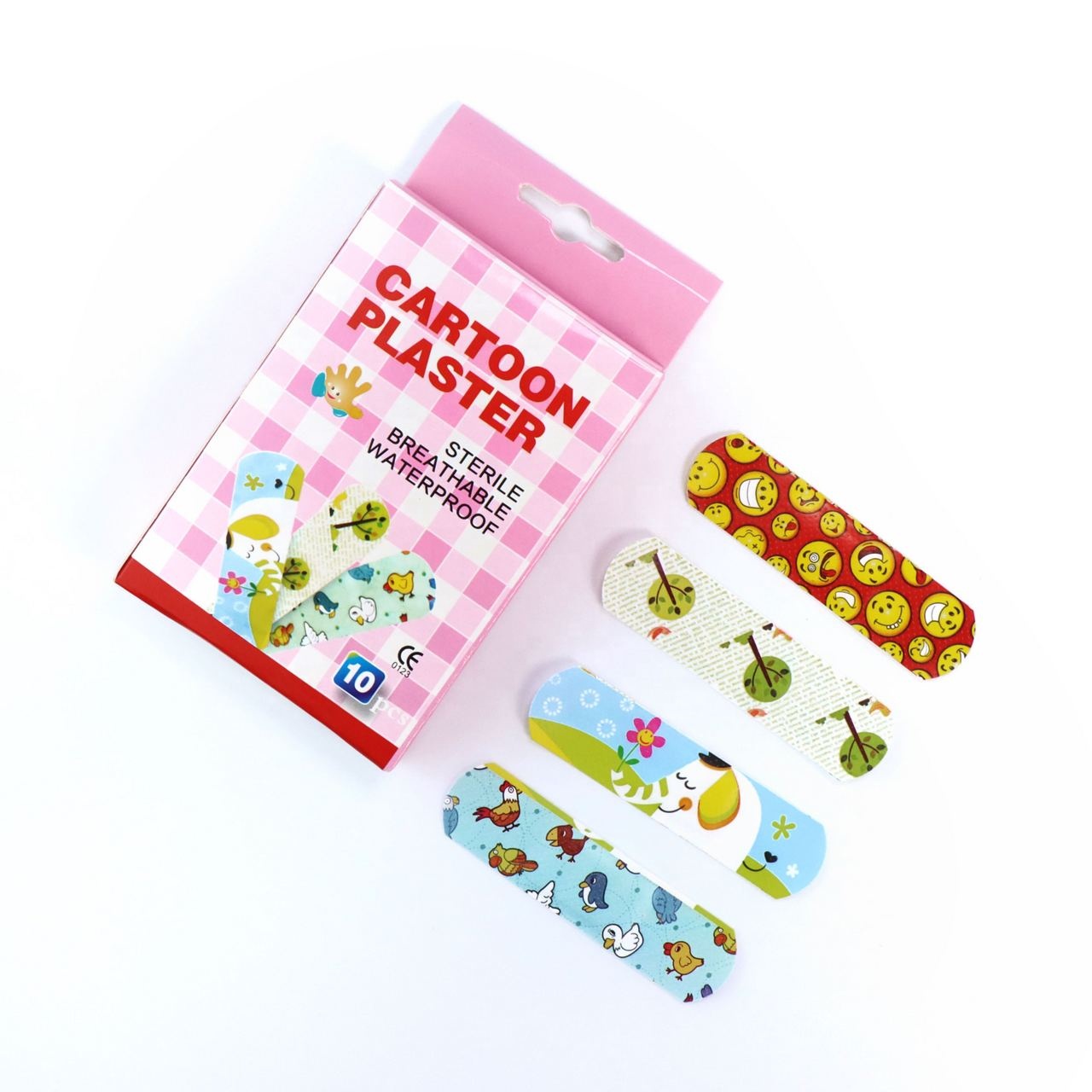 Medical Pe Skin Band Aid Waterproof Bandaid Dressing Adhesive Plaster Bandaids Strips For Wound