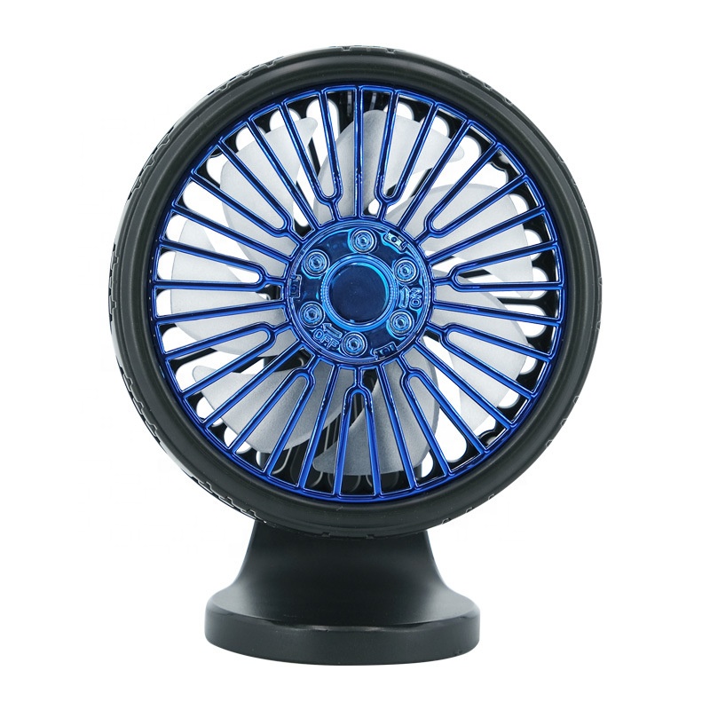 Car Slim Colling Fan Moto Small Fan In-vehicle Car Supplies Car USB Tuyere Instrument Balm Creative