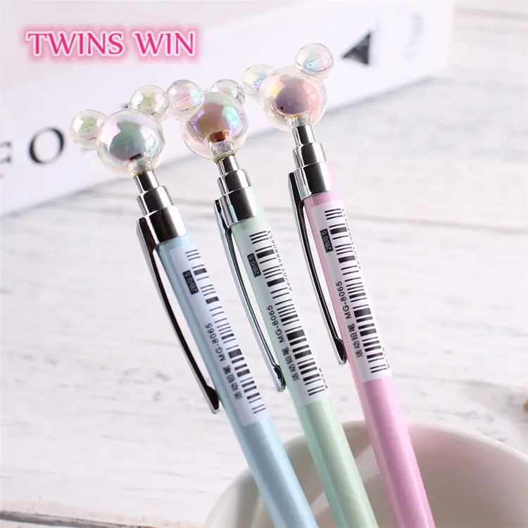Cute Kawaii Lovely Press Mechanical Pencil Writing School Office Supply Student Stationery Automatic Pencil 0.5mm 0.7mm 454