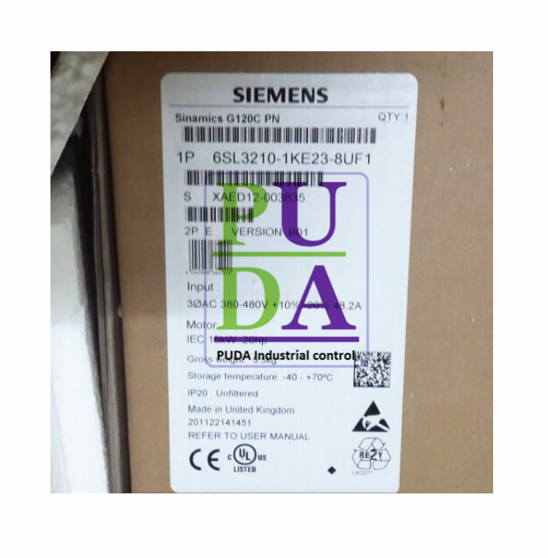 Точечные товары для Siemens 6SL3210-1KE23-8UF1, новинка, точечная Гарантия по лучшей цене, 1 год, 6SL3210-1KE23-8UF1
