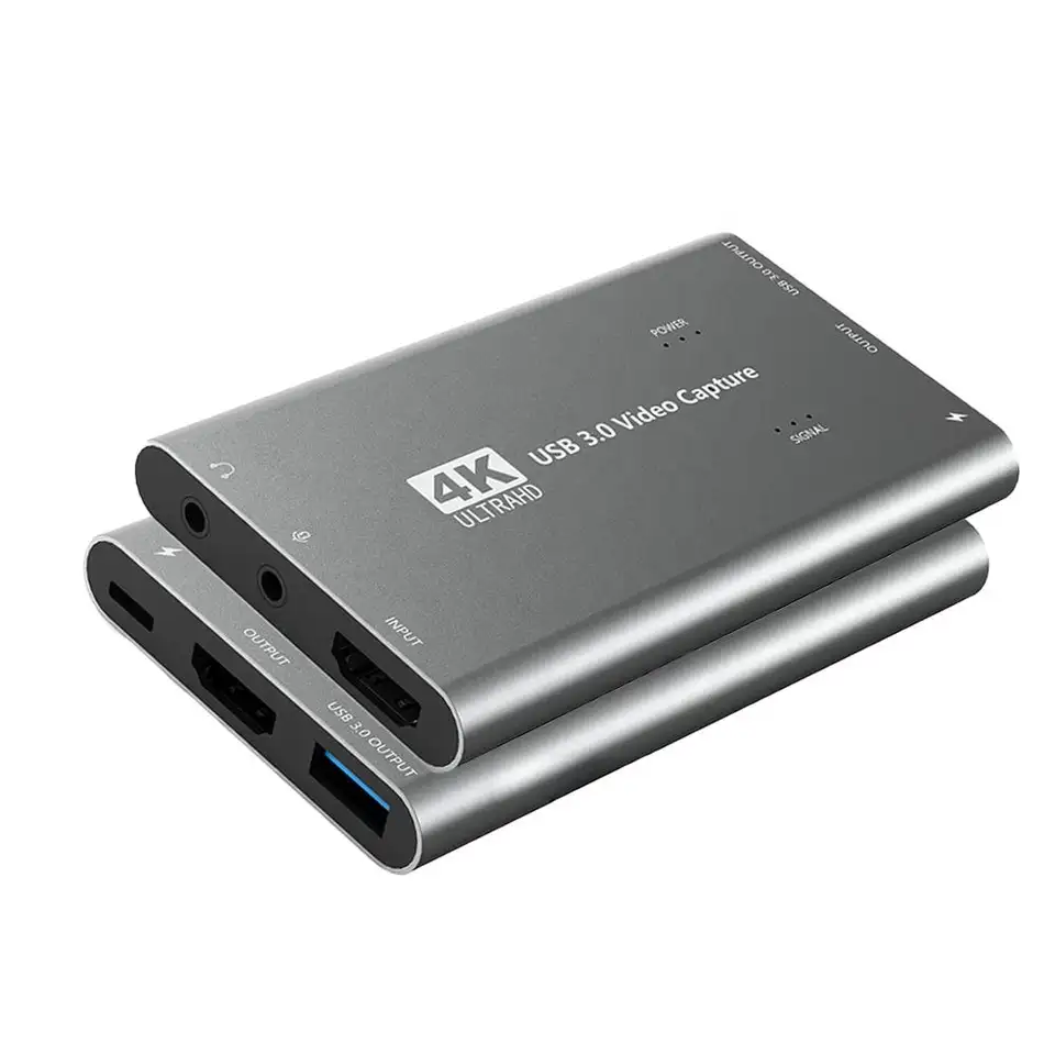 Карта видеозахвата 4K, 1080P, 60 Гц, HDMI на USB
