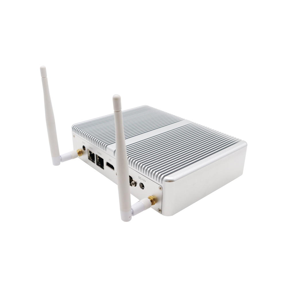 EGLOBAL Fanless 12v pc CPU I-ntel c-eleron 2955U mini pc 2COM 2LAN DDR3 RAM I-ntel processor HD-MI VGA industrial pc