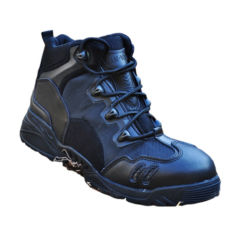 New Waterproof Mountain Climbing Sneakers Hunting Best Men Stylish Outdoor Hiking Shoes Black Military Boots