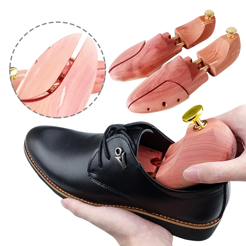 Twin Tube High Quality American Eastern Red Cedar Wood Shoe Trees for men